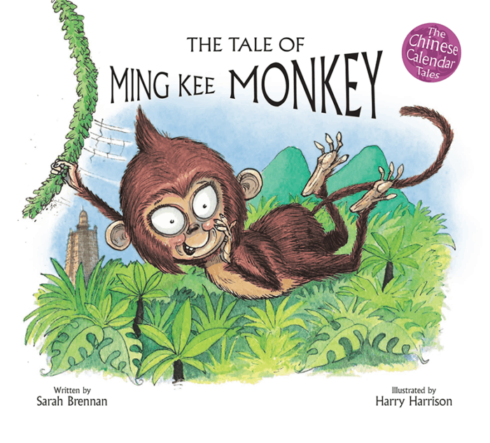 Book cover image: The Tale of Ming Kee Monkey