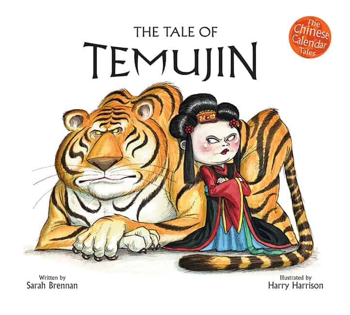 Book cover image: The Tale of Temujin