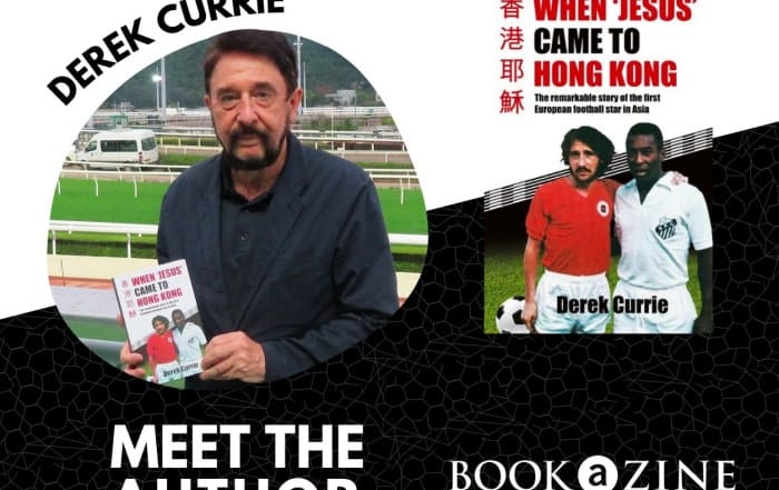 Derek Currie booksigning event at Bookazine