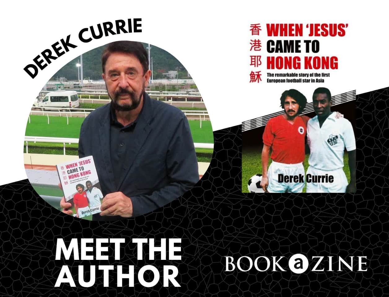 Derek Currie booksigning event at Bookazine