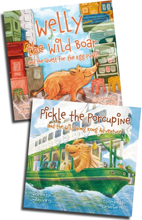 Book cover images - Wild Hong Kong book bundle