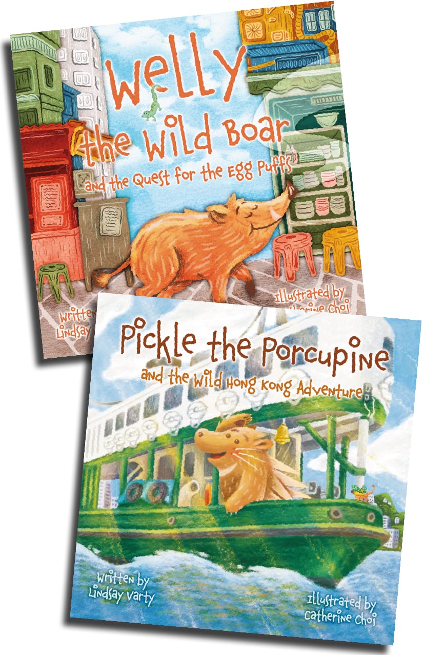 Book cover images - Wild Hong Kong book bundle