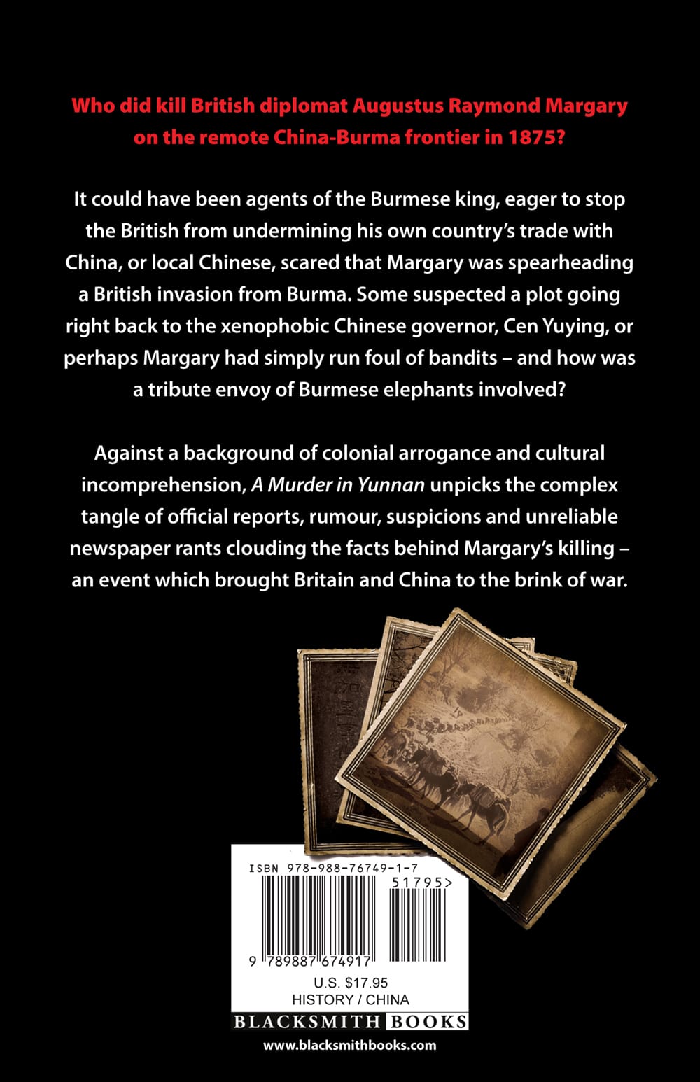 A Murder in Yunnan: The Unsolved Killing of a British Diplomat on China's Southwestern Frontier - Image 2